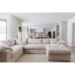 Featuring Loft 2 Arm Sectional by Cisco Brothers at Amethyst Home. With its streamlined silhouette and strong, angular lines the Loft 2 Arm Sectional by Cisco Brothers is classic without being too traditional. It has a modern essence and elegance that lends inviting appeal to your living room. Dim the lights, and settle down with the family for an entertai.  Amethyst Home provides interior design, new home construction design consulting, vintage area rugs, and lighting in the Charlotte metro area.
