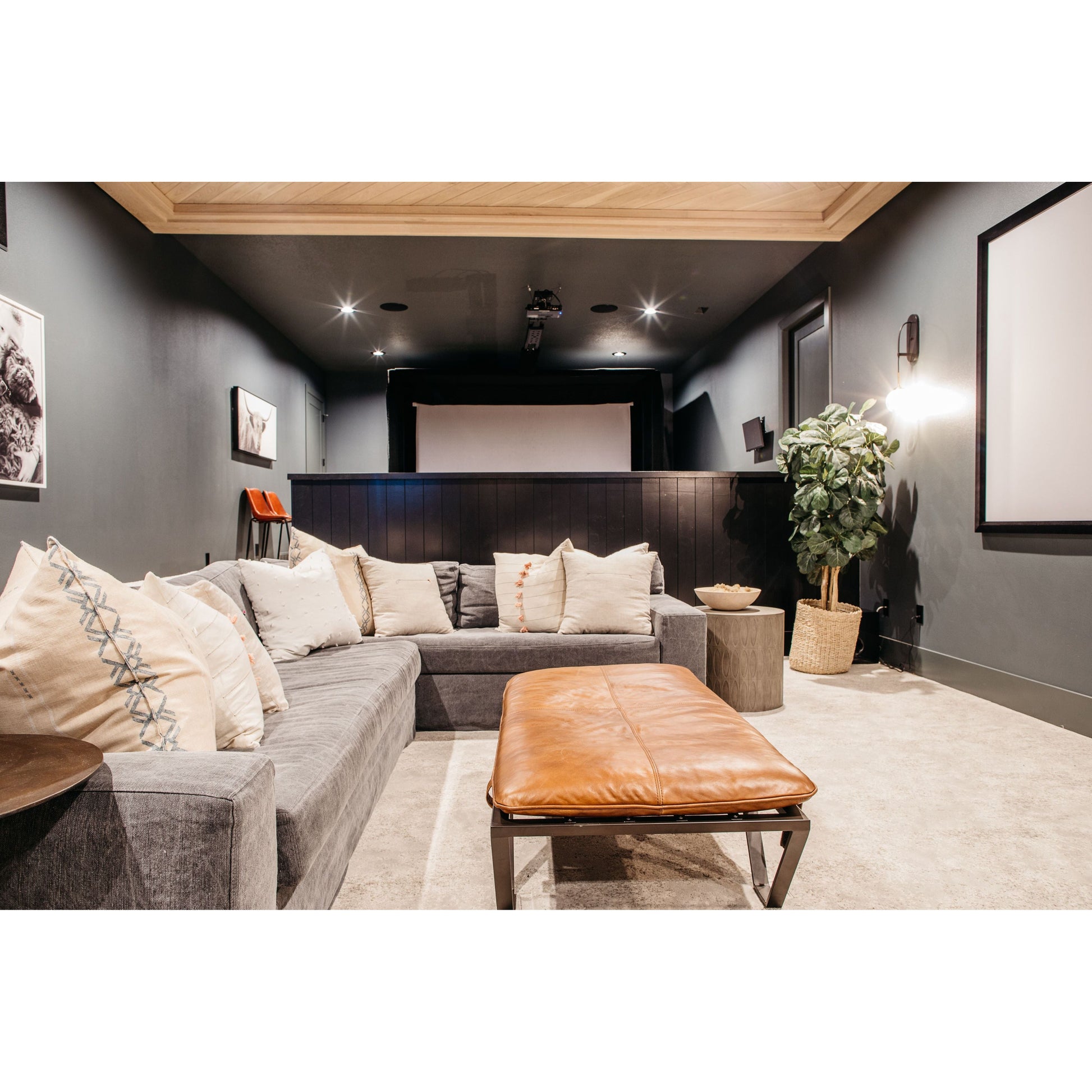 With its streamlined silhouette and strong, angular lines the Loft 2 Arm Sectional by Cisco Brothers is classic without being too traditional. It has a modern essence and elegance that lends inviting appeal to your living room. Dim the lights, and settle down with the family for an entertaining night in. Photographed in Naoki Hemp (discountinued). Shown as a Left Arm Facing Sectional.   Overall: 96"w x 130"d x 29"h