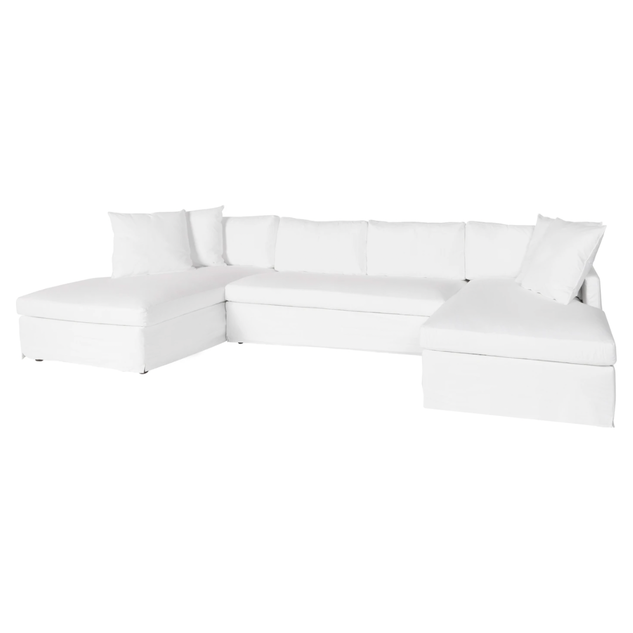 A modern, tailored sofa made with the right stuff -- Louis 3 Piece Sectional - Essentials is a classic, updated silhouette that is stunning in Cisco Brothers' curated fabric selection.It’s two-over-two cushions provide the perfect seating to catch up with old friends or entertain new ones. Amethyst Home provides interior design, new home construction design consulting, vintage area rugs, and lighting in the Seattle metro area.