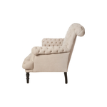 We love the tall back of this Bachelor Sofa - John Derian by Cisco Home. We'd love to see a pair of these in your living room or den, perfect for sipping a warm drink with a friend or loved one. Amethyst Home provides interior design, new home construction design consulting, vintage area rugs, and lighting in the Alpharetta metro area.