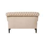 We love the tall back of this Bachelor Sofa - John Derian by Cisco Home. We'd love to see a pair of these in your living room or den, perfect for sipping a warm drink with a friend or loved one. Amethyst Home provides interior design, new home construction design consulting, vintage area rugs, and lighting in the Portland metro area.