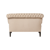 We love the tall back of this Bachelor Sofa - John Derian by Cisco Home. We'd love to see a pair of these in your living room or den, perfect for sipping a warm drink with a friend or loved one. Amethyst Home provides interior design, new home construction design consulting, vintage area rugs, and lighting in the Portland metro area.