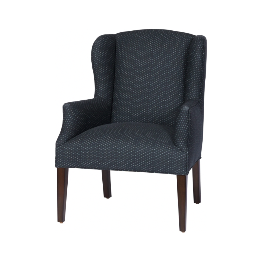 The JD Bog Chair by Cisco Home is traditional and inviting. We'd love to see a pair of these in your living room or den, perfect for sipping a warm drink with a friend or loved one.   Overall: 26"w x 28"d x 37"h