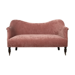 Featuring JD Dromedary 56" Loveseat by Cisco Brothers at Amethyst Home. We love the curved back and high arms found on this Dromedary Loveseat - John Derian by Cisco Home. We'd love to see a pair of these in featured in your living room -- sure to be your new favorite reading spot!
Overall: 56"W x 33"H x 26"DSitting Space: 48"w x 20"dSeat Height: 18"hArm Heig.  Amethyst Home provides interior design, new home construction design consulting, vintage area rugs, and lighting in the Boston metro area.