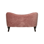 Featuring JD Dromedary 56" Loveseat by Cisco Brothers at Amethyst Home. We love the curved back and high arms found on this Dromedary Loveseat - John Derian by Cisco Home. We'd love to see a pair of these in featured in your living room -- sure to be your new favorite reading spot!
Overall: 56"W x 33"H x 26"DSitting Space: 48"w x 20"dSeat Height: 18"hArm.  Amethyst Home provides interior design, new home construction design consulting, vintage area rugs, and lighting in the Los Angeles metro area.