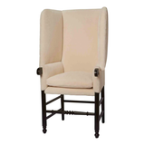 Featuring JD Mantis Chair by Cisco Brothers at Amethyst Home. We love the unique, thin frame of this JD Mantis Chair by Cisco Home. A statement chair for any living room, bedroom, or other space!
Overall: 30"w x 28"d x 51"hSitting Space: 18"w x 22.5"dSeat Height: 23"hArm Height: 24"hWeight: 56lbs.  Amethyst Home provides interior design, new home construction design consulting, vintage area rugs, and lighting in the Houston metro area.