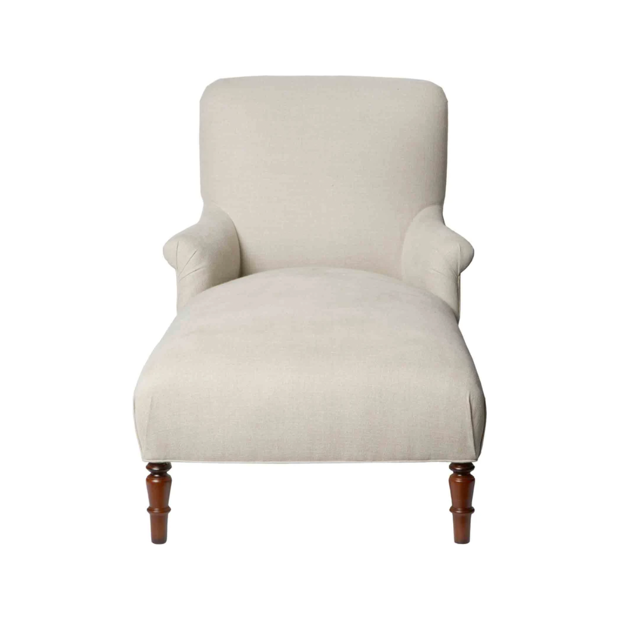 We love the clean, comforting look of this JD Pond Chaise Lounge. Sure to be the favorite nap or reading spot for the whole family! Amethyst Home provides interior design, new home construction design consulting, vintage area rugs, and lighting in the Nashville metro area.