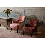 Extreme comfort and style is found in this JD Tulip Chair by Cisco Home. We'd love to see a pair of these snuggled next to your fireplace, office, or other space!  Overall: 30"w x 32"d x 33"h