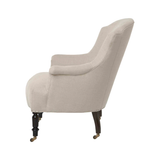 Extreme comfort and style is found in this JD Tulip Chair by Cisco Home. We'd love to see a pair of these snuggled next to your fireplace, office, or other space!  Overall: 30"w x 32"d x 33"h