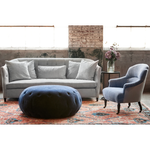 Extreme comfort and style is found in this JD Tulip Chair by Cisco Home. We'd love to see a pair of these snuggled next to your fireplace, office, or other space!  Overall: 30"w x 32"d x 33"h