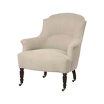 Extreme comfort and style is found in this JD Tulip Chair by Cisco Home. We'd love to see a pair of these snuggled next to your fireplace, office, or other space!  Overall: 30"w x 32"d x 33"h