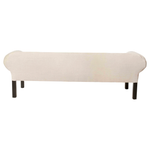 We love the chunky, rolled arms of this Teddy Sofa - John Derian by Cisco Home. With a clean bench seat, this will be a staple furniture piece in your home for years to come!   Overall: 78"W x 27"H x 26"D Sitting Space: 63.5"W x 20"D Seat Height: 19"h Arm Height: 26.5"h Weight: 95lbs Leg: 9.75"h