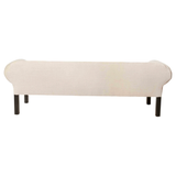 We love the chunky, rolled arms of this Teddy Sofa - John Derian by Cisco Home. With a clean bench seat, this will be a staple furniture piece in your home for years to come!   Overall: 78"W x 27"H x 26"D Sitting Space: 63.5"W x 20"D Seat Height: 19"h Arm Height: 26.5"h Weight: 95lbs Leg: 9.75"h