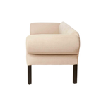 We love the chunky, rolled arms of this Teddy Sofa - John Derian by Cisco Home. With a clean bench seat, this will be a staple furniture piece in your home for years to come!   Overall: 78"W x 27"H x 26"D Sitting Space: 63.5"W x 20"D Seat Height: 19"h Arm Height: 26.5"h Weight: 95lbs Leg: 9.75"h