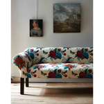 We love the chunky, rolled arms of this Teddy Sofa - John Derian by Cisco Home. With a clean bench seat, this will be a staple furniture piece in your home for years to come!   Overall: 78"W x 27"H x 26"D Sitting Space: 63.5"W x 20"D Seat Height: 19"h Arm Height: 26.5"h Weight: 95lbs Leg: 9.75"h