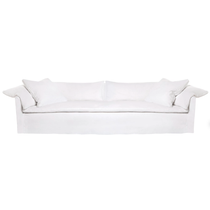 Featuring Donato Sofa Family - Custom by Cisco Brothers at Amethyst Home. This cozy Donato Sofa from Cisco Brothers is our favorite! As shown slipcovered in Mariet White 100% linen fabric.
Donato 78" Sofa: 78"W x 32"H x 41"DSeat Space: 58"W x 24"D
Donato 97" Sofa: 97"w x 32"h x 41"dSeat Space: 85"w x 24"d x 16"h
Donato 78" Pillows: (2) 33x20, (2) 26x26x2
D.  Amethyst Home provides interior design, new home construction design consulting, vintage area rugs, and lighting in the San Diego metro area.