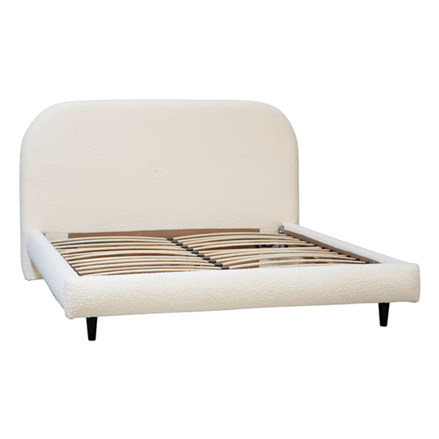 Featuring Marlene Bed by Dovetail at Amethyst Home. We love the rounded edges of this Marlene Bed. The off white boucle brings a textured, warm look to any bedroom. 



Linen with Pine Wood Frame

Off White Boucle Upholstery with Black Wood Legs 


Queen Size: 71"l x 89"d x 43"h King: 87"l x 89"d x 43"h.  Amethyst Home provides interior design, new home construction design consulting, vintage area rugs, and lighting in the Omaha metro area.