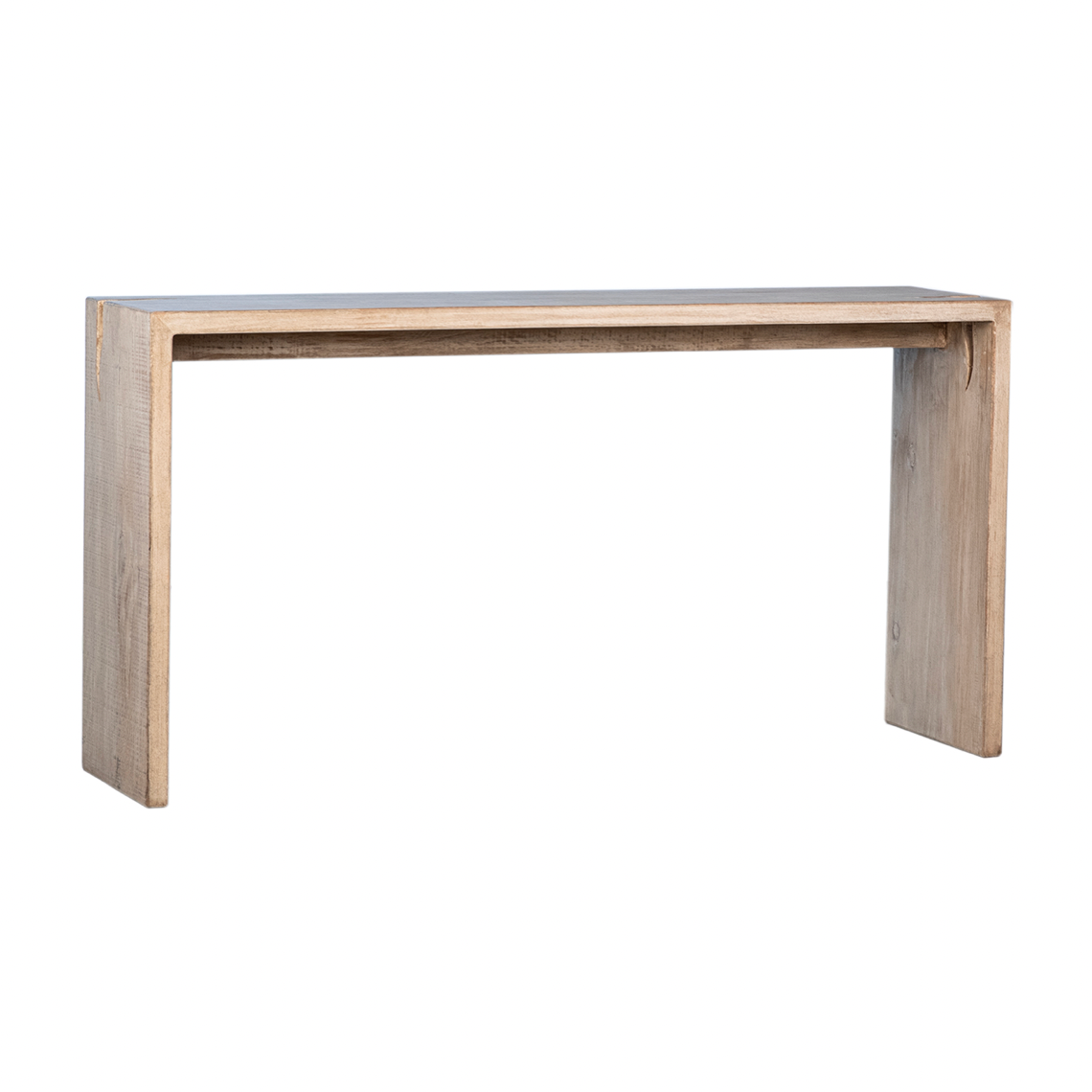 Made from reclaimed pine, we love the earthy, organic feel this Merwin Console Table brings to a space. 