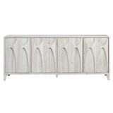 Featuring Montes Sideboard by Dovetail at Amethyst Home. With four doors opening to shelves, this Montes Sideboard brings a beautiful and functional piece to the any dining room, living room, or other area. 



Reclaimed White Pine

Grey White Water Based Sealed Finish

Amethyst Home celebrates natural materials, which often comes with beautiful imperfections..  Amethyst Home provides interior design, new home construction design consulting, vintage area rugs, and lighting in the Tampa metro area.