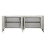 Featuring Maiya Sideboard by dovetail at Amethyst Home. A lovely and simple sideboard to store away your extra tableware and decor.
88"w x  18"d x 34"hMaterial : Rubber Wood and Oak Veneer. Amethyst Home provides interior design, new home construction design consulting, vintage area rugs, and lighting in the Laguna Beach metro area.