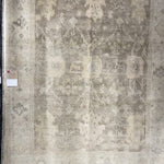 Hand knotted of 100% wool by skilled artisans, the Loloi Vincent Moss Gray /Stone Area Rug, or VC-02, offers the look of a well-worn antique rug in a modern day color palette. Each exquisite piece undergoes a weeks-long antique washing process which fades the pattern and color beautifully. 