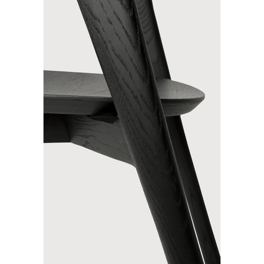 Oak Bok Dining Chair - Black | ready to ship!