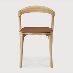 Oak Bok Dining Chair - Cognac Leather | ready to ship!