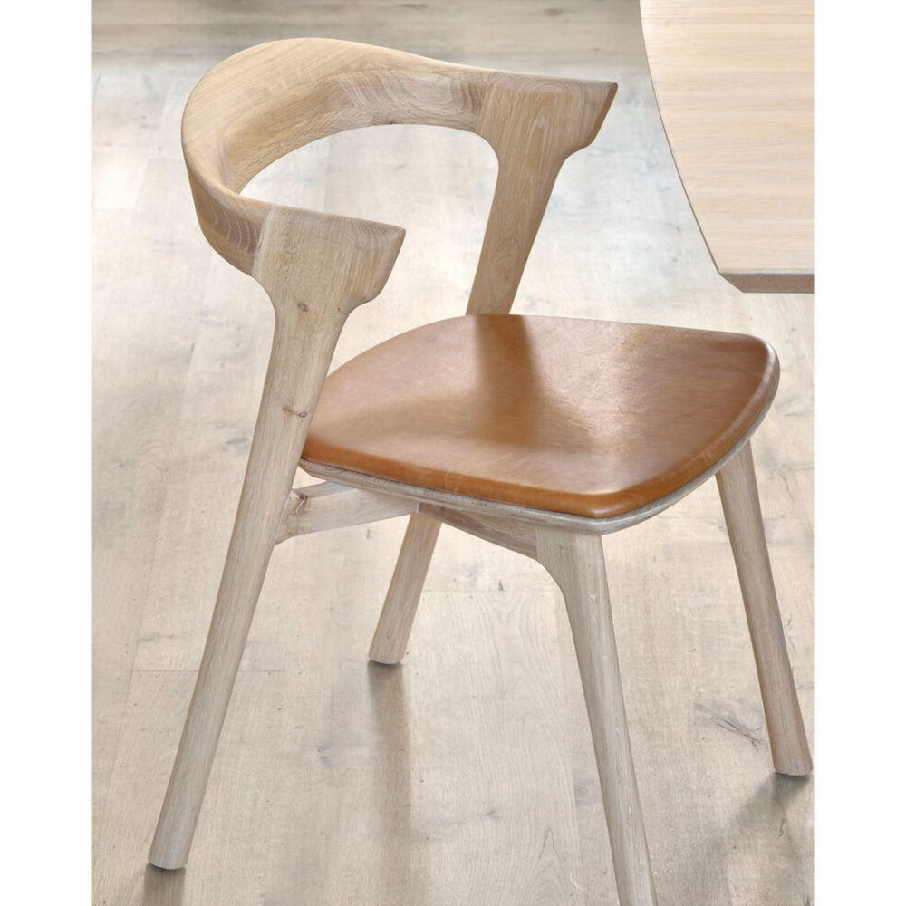 Oak Bok Dining Chair - Cognac Leather | ready to ship!