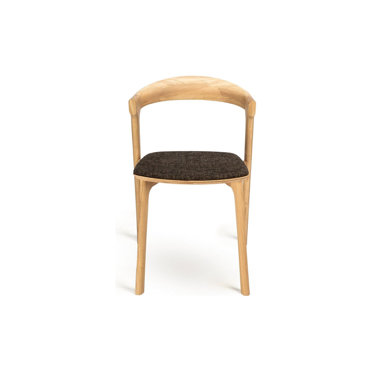 Oak Bok Dining Chair - Dark Brown | ready to ship!