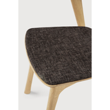 Featuring Oak Bok Dining Chair - Dark Brown by Ethnicraft at Amethyst Home. This Oak Bok Dining Chair features an airy shape with rock-solid construction,  making this piece a timeless and remarkable design to enjoy for years to come. Pair with a dining table or stand-alone against a wall, hallway, or end of the bed! Designed by Alain can Havre
Dimensions:.  Amethyst Home provides interior design, new home construction design consulting, vintage area rugs, and lighting in the Calabasas metro area.