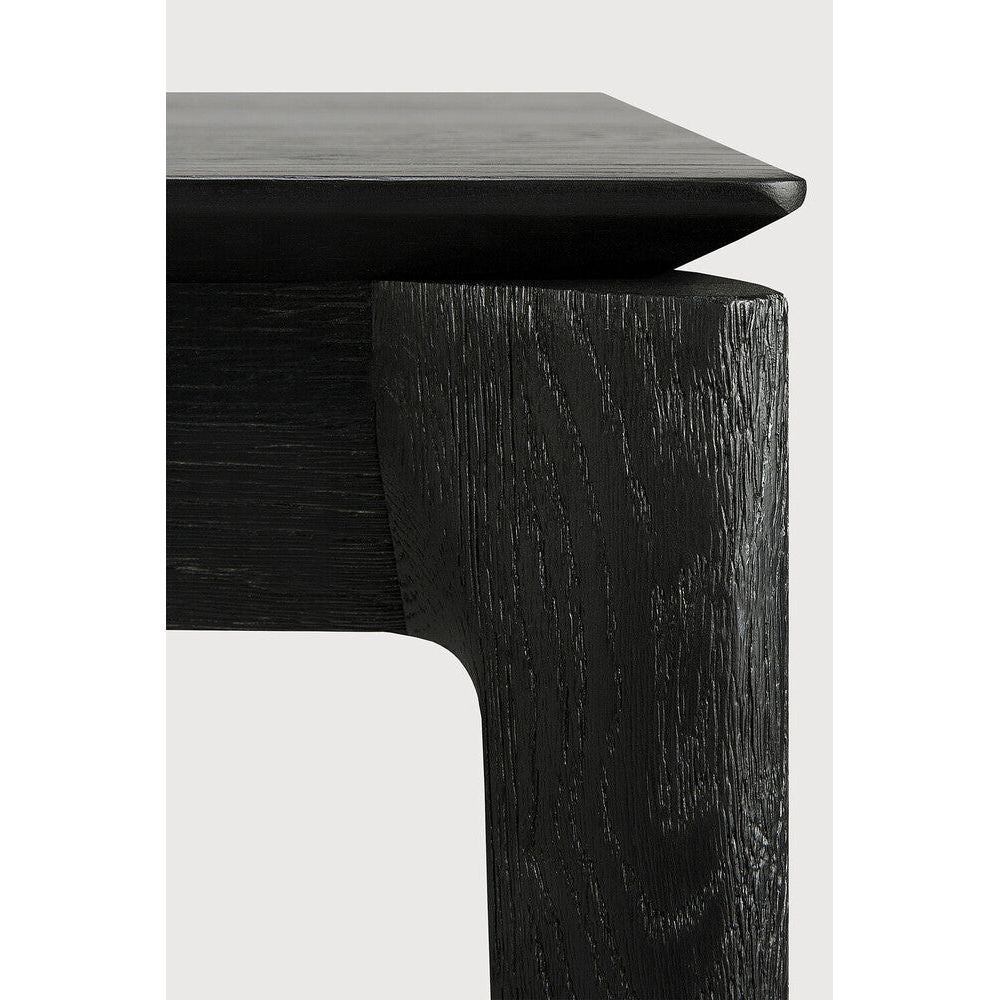 Oak Bok Extendable Dining Table - Black