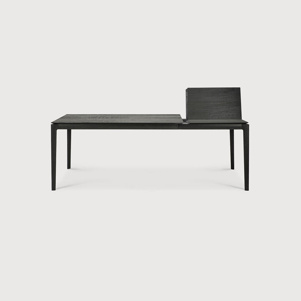 Oak Bok Extendable Dining Table - Black