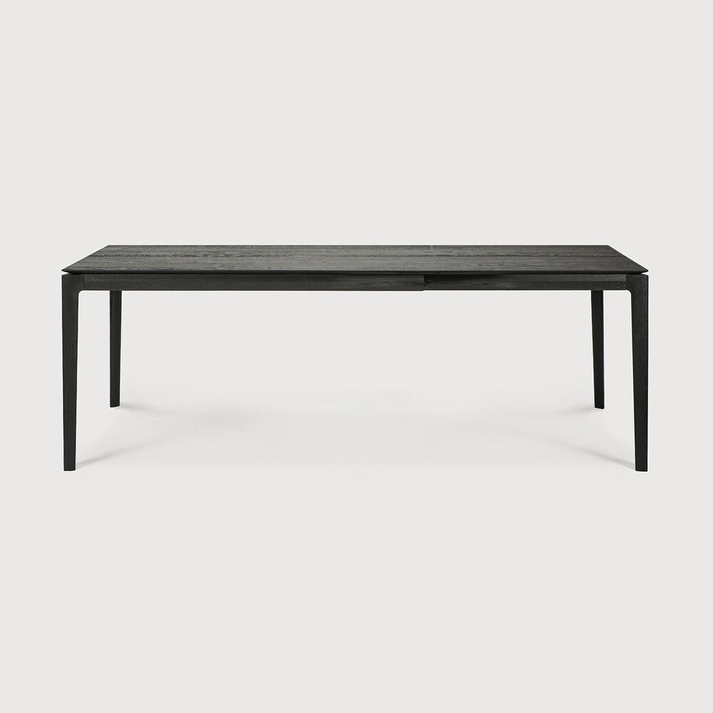Oak Bok Extendable Dining Table - Black