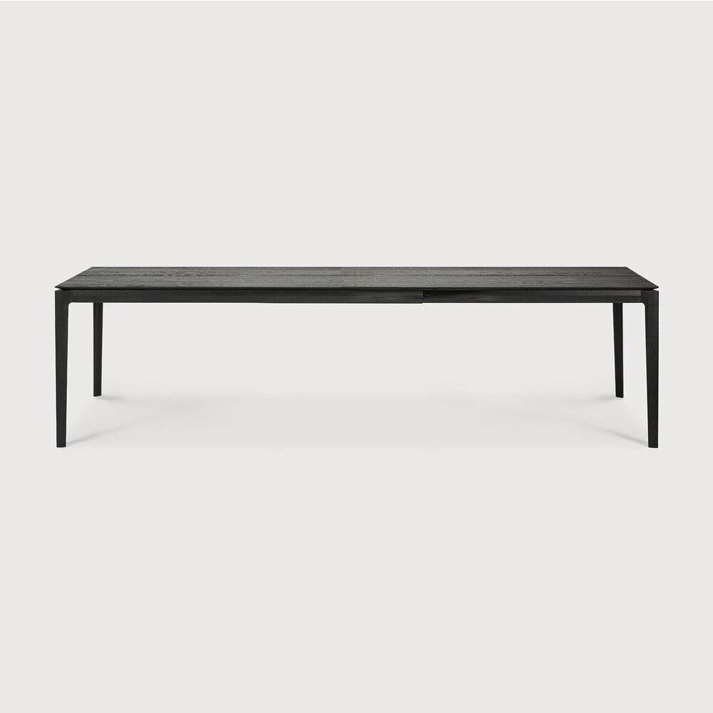 Oak Bok Extendable Dining Table - Black