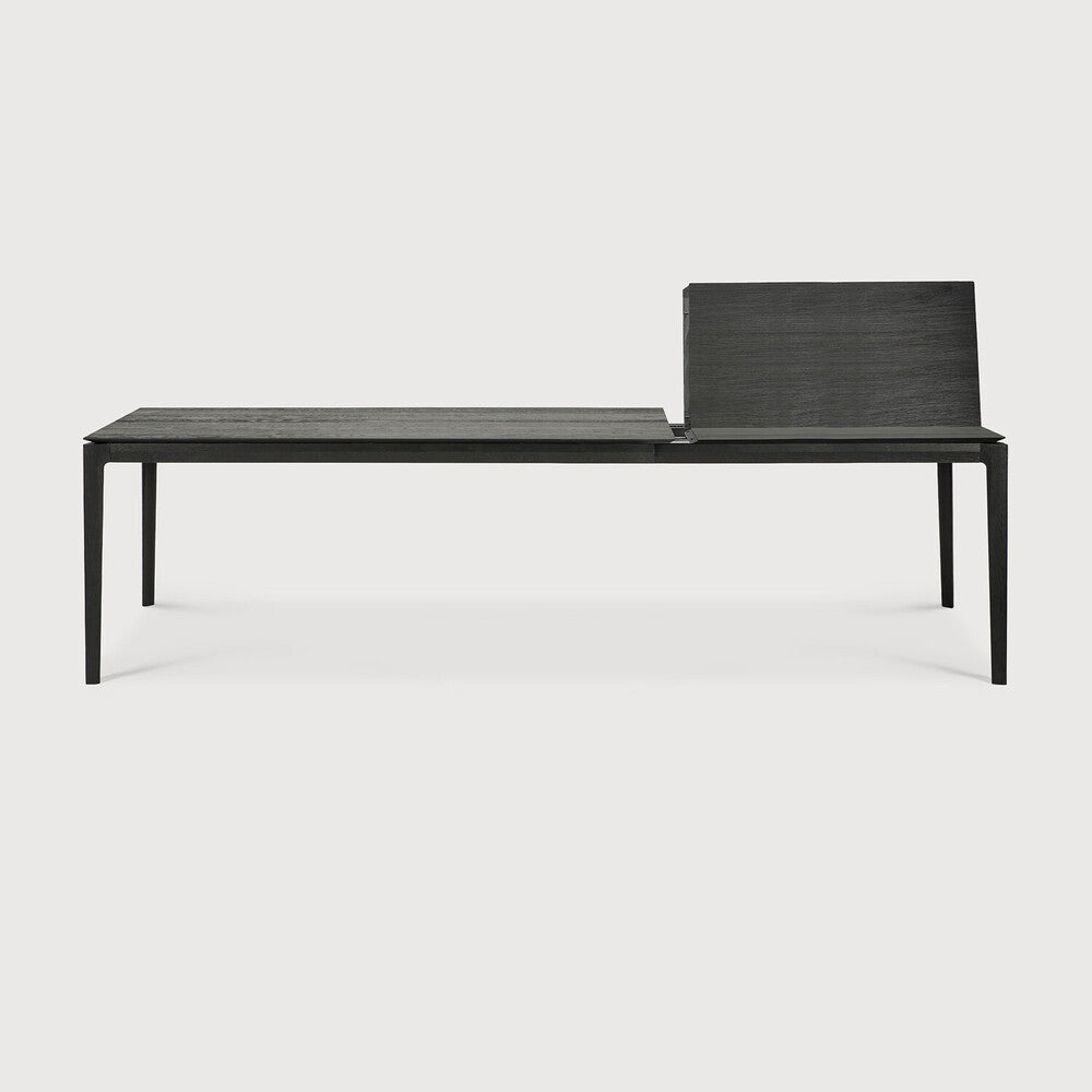 Oak Bok Extendable Dining Table - Black