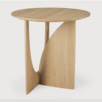 Featuring Oak Geometric Side Table by Ethnicraft at Amethyst Home. From any angle, the Oak Geometric Side Table does not only look different, it also becomes different. We love seeing this table as a sculptural accent to your living space or office.Designed by Alain van Havre
Dimensions: 20.5"w x 20.5"d x 20"h Weight: 11 lbs
Material: OakFinish: Varnished
.  Amethyst Home provides interior design, new home construction design consulting, vintage area rugs, and lighting in the Park City metro area.