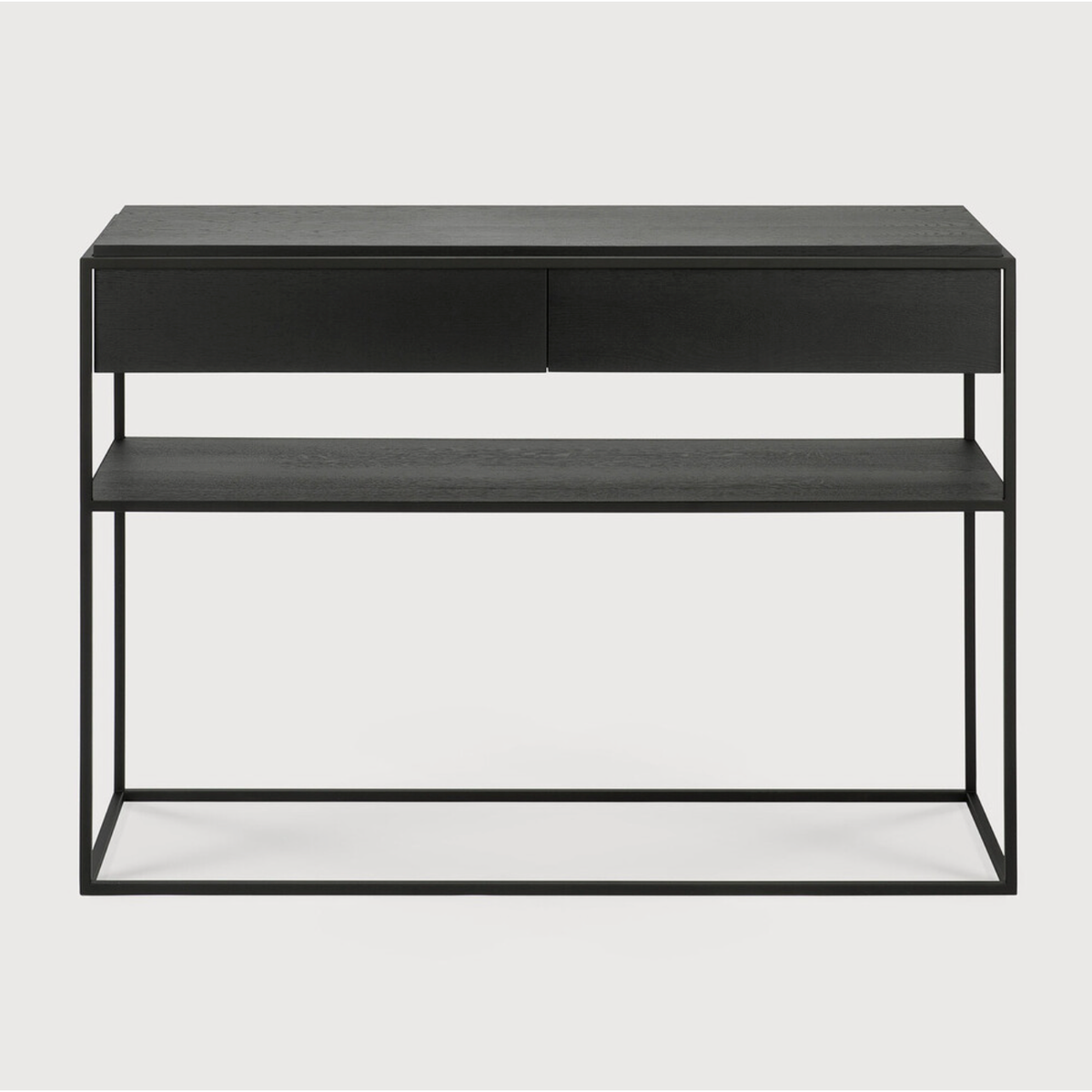 Oak Monolit Console Table - Black | ready to ship!