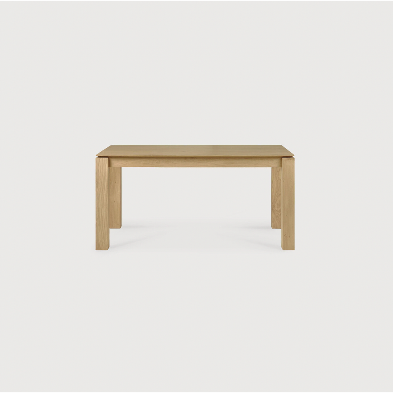 This Oak Slice Extendable Dining Table features a unique character with just a little extra added. This table can easily be extended without interruption of the wood grain pattern -- perfect for gathering your family or friends for hosting parties or the holidays!   Material: Oak, 100% Solid Wood Finish: Oiled