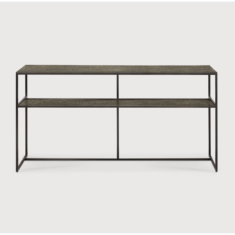 Pentagon Console Table - Lava - Whisky