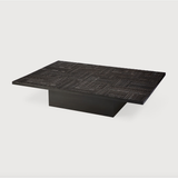 Featuring Teak Tabwa Blok Coffee Table by Ethnicraft at Amethyst Home. We love the contemporary feel of this Teak Tabwa Blok Coffee Table. The table is transformed into unique pieces of art, with each pattern carefully carved by artisans. 
Due to the hand-created nature of our products, each item will vary slightly. We consider this as a sign of uniqueness. F.  Amethyst Home provides interior design, new home construction design consulting, vintage area rugs, and lighting in the Boston metro area.