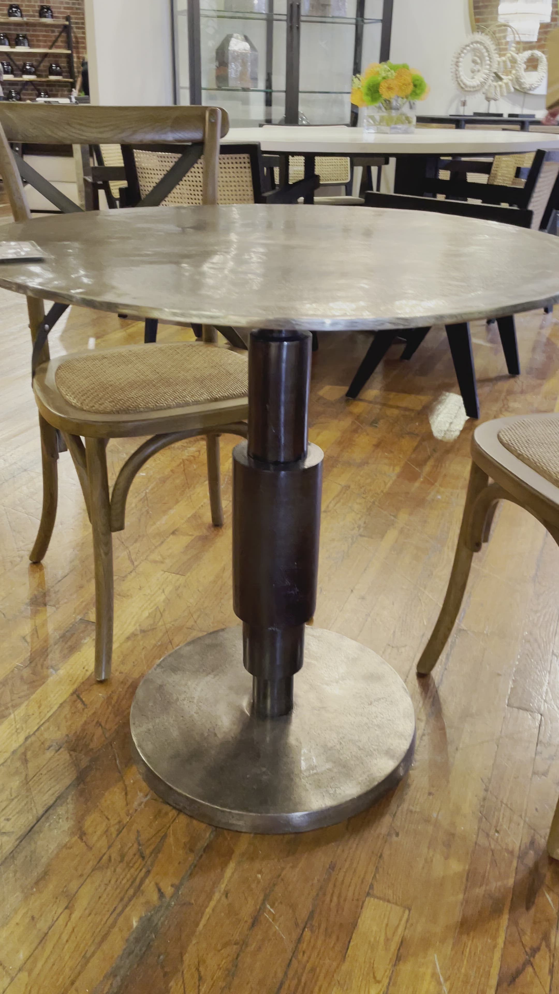 Load video: Higsby Bistro Table | ready to ship!