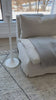 We love the detail in the middle of this Bates Large Sculpted Floor Lamp by Visual Comfort. The linen shade brings a soft, warm glow to any living room, bedroom, or other area needing extra light.  Designer: Chapman & Myers