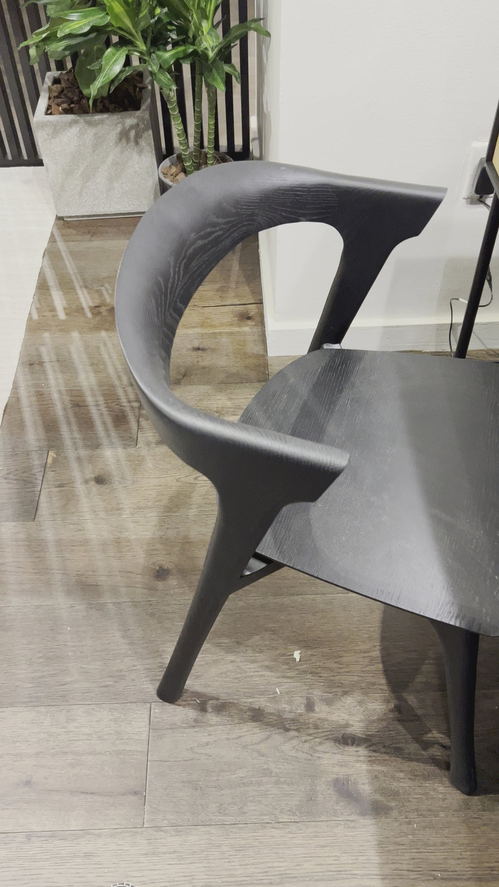 Oak Bok Dining Chair - Black | ready to ship!