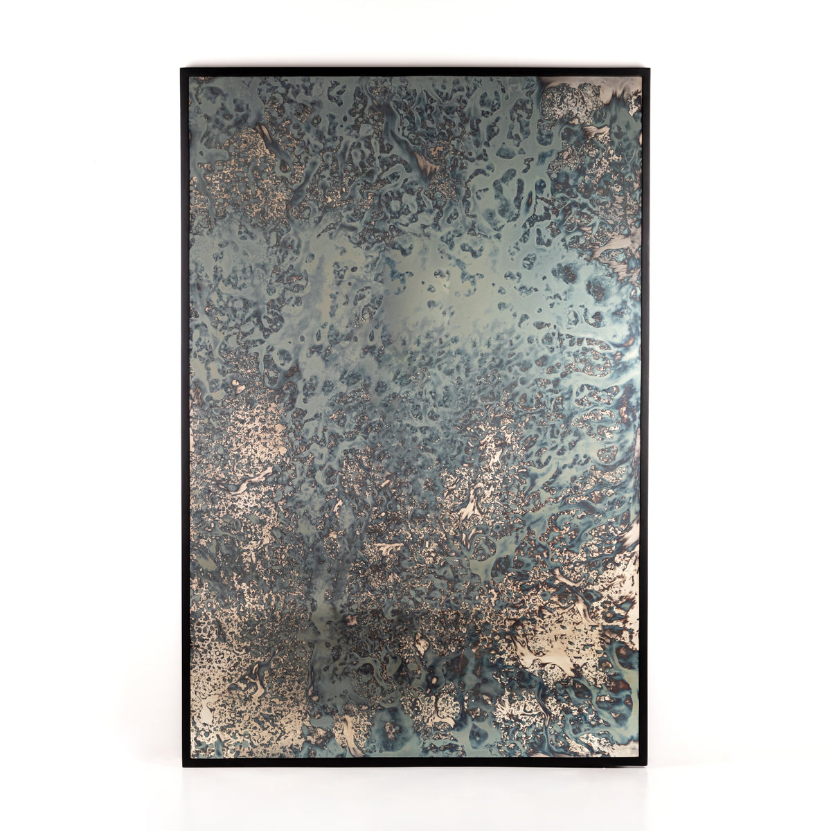 Acid Wash Floor Mirror - Iron Matte Black | ready to ship!