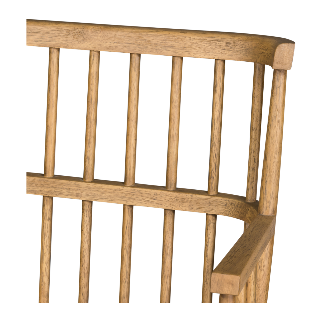 We love the sandy finish of this Aspen Bench - Sandy Oak. It brings a natural, fresh look to any living room, dining room, or other area.   Size: 53.25"w x 21.25"d x 35.75"h Colors: Sandy Oak Materials: Oak