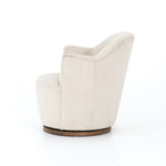 We love the drum-style seating of this Aurora Swivel - Knoll Natural. Upholstered in a soothing and textural off-white bouclé, this also features a swivel base - perfect for your office, living room, or other space!  Overall Dimensions: 26.00"w x 31.50"d x 31.00"h