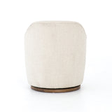 We love the drum-style seating of this Aurora Swivel - Knoll Natural. Upholstered in a soothing and textural off-white bouclé, this also features a swivel base - perfect for your office, living room, or other space!  Overall Dimensions: 26.00"w x 31.50"d x 31.00"h
