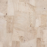 Made from bleached ash burl, this Blanco Coffee Table - Bleached Burl is a soft-squared tabletop featuring a patchwork pattern to bring novel movement to the modern coffee table. Finished in an ashen walnut, mahogany veneer sides and an inset base complete a beautifully light look for any living room or lounge area.   Overall Dimensions: 40.00"w x 40.00"d x 16.00"h