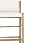 Featuring Charon Counter Stool by Four Hands at Amethyst Home. We love the mixed materials found in this Charon Bar + Counter Stool. In a light, natural finish, solid parawood forms an angular frame for boucle-upholstered seating in a classic cream.
Counter Stool Overall Dimensions: 19.75"W x 21.50"L x 35.50"HSeat Depth: 17.0"Seat Height: 26.25"
Colors: Knol.  Amethyst Home provides interior design, new home construction design consulting, vintage area rugs, and lighting in the Seattle metro area.