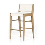 Featuring Charon Counter Stool by Four Hands at Amethyst Home. We love the mixed materials found in this Charon Bar + Counter Stool. In a light, natural finish, solid parawood forms an angular frame for boucle-upholstered seating in a classic cream.
Counter Stool Overall Dimensions: 19.75"W x 21.50"L x 35.50"HSeat Depth: 17.0"Seat Height: 26.25"
Colors: K.  Amethyst Home provides interior design, new home construction design consulting, vintage area rugs, and lighting in the Alpharetta metro area.